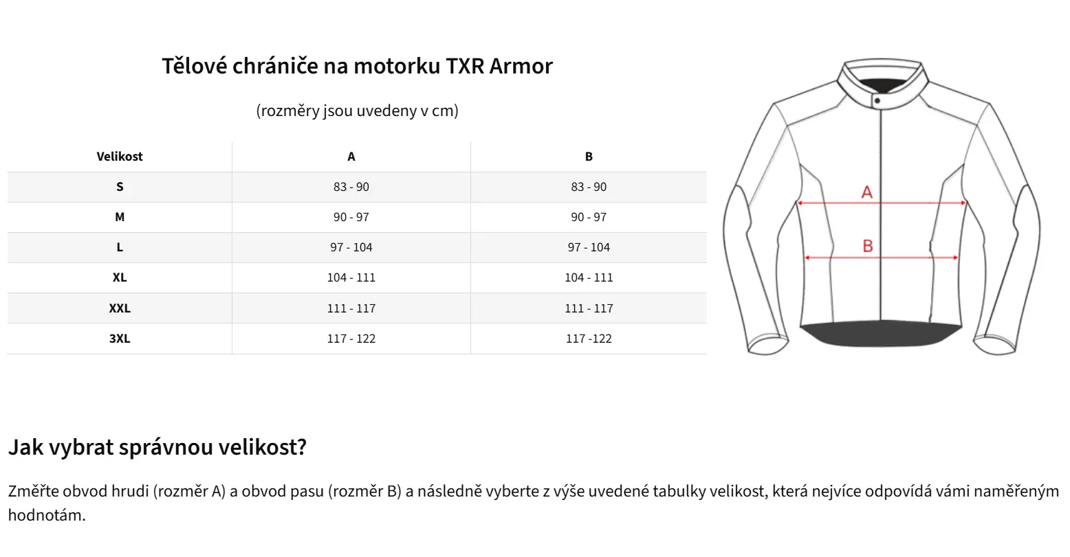 TXR Chránič těla Armor černo-bílo-fluo žlutý XXL